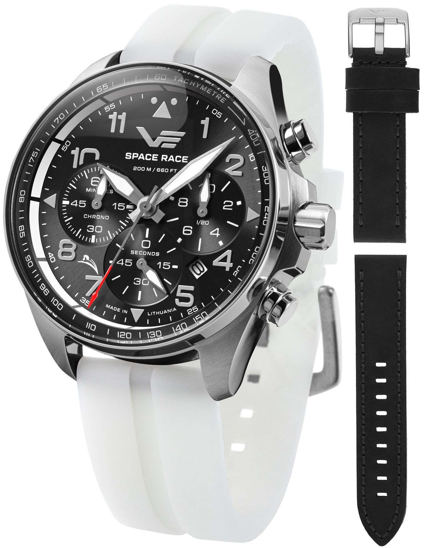 Zegarek Vostok Europe 6S20-325A741SW Space Race Black Chrono