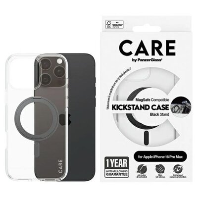 Etui PANZERGLASS Feature Kickstand do Apple iPhone 16 Pro Max Srebrny