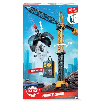 Potężny Dźwig z kulą wyburzeniową Dickie Toys 110 cm