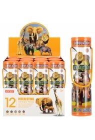 Zwierzęta dzikie 12szt. MEGA CREATIVE 545323