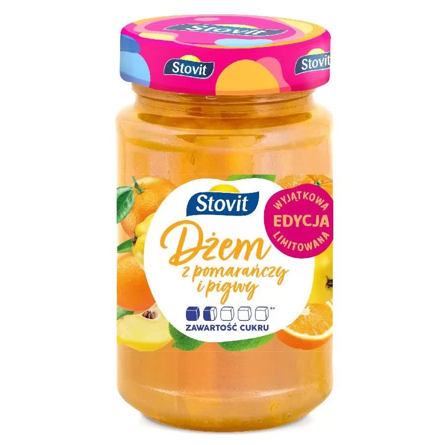 Dżem z Pomarańczy i Pigwy Stovit 260g