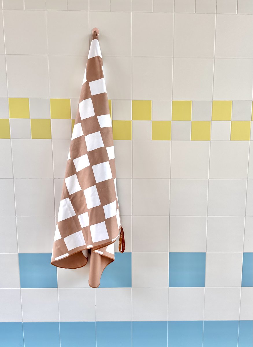 Ręcznik kąpielowy OLYA KIDS wzór CHESS TERRA L 160x100cm