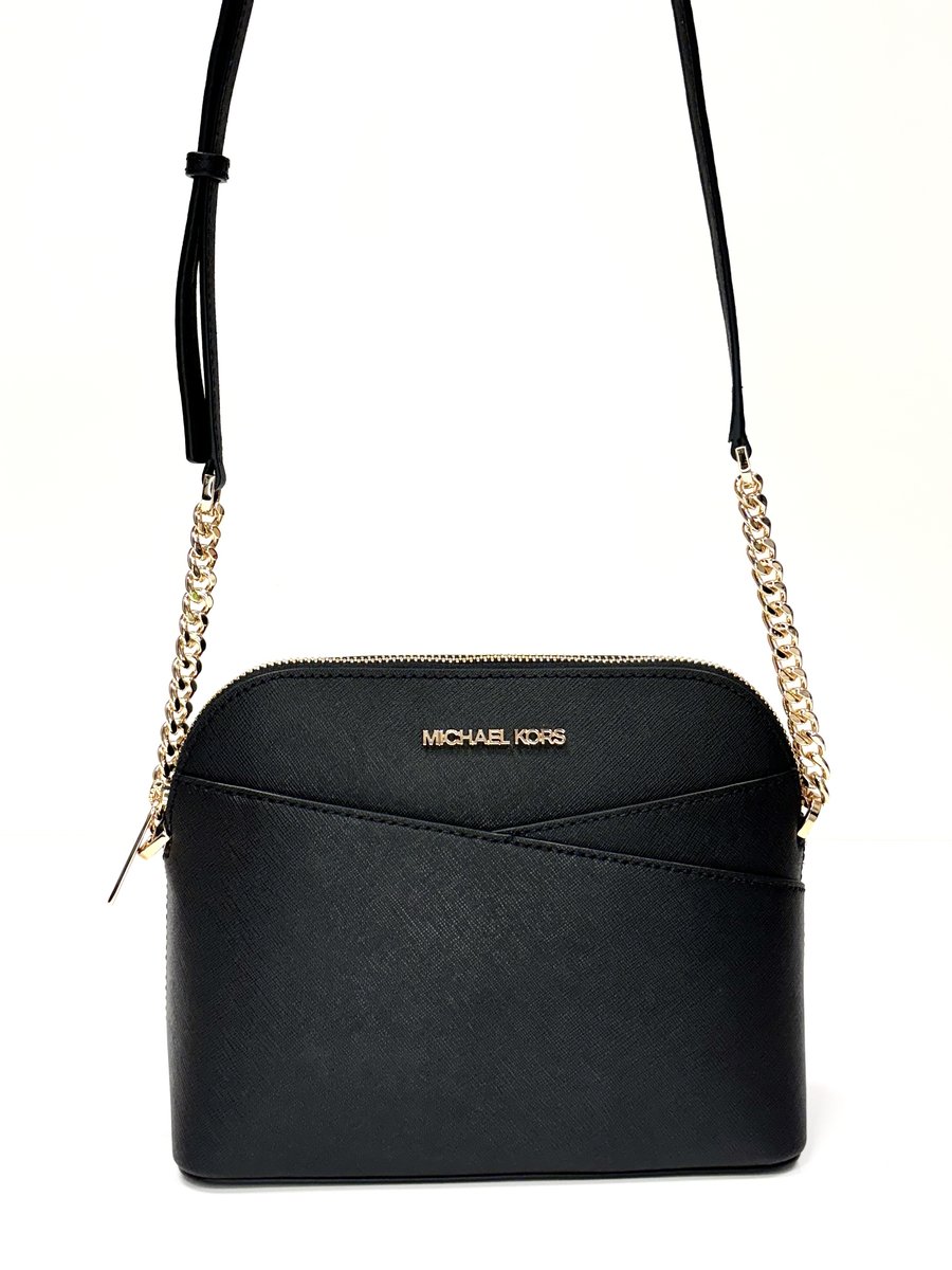 Michael Kors torebka skórzana na ramię mała czara Jet Set Travel