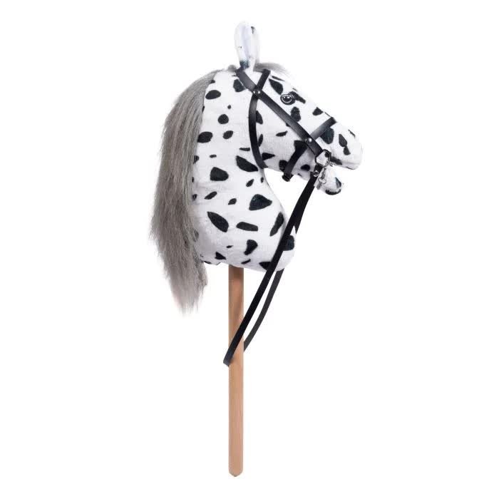 Konik na patyku HKM Hobby Horse biały