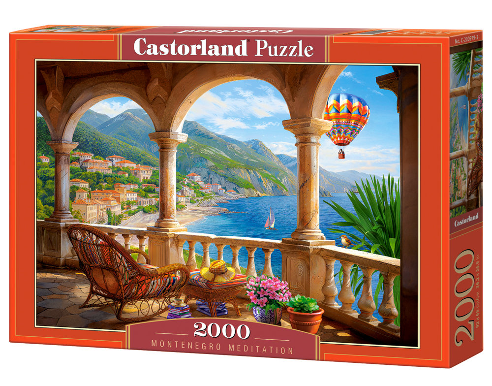 Puzzle 2000 elementów. Medytacja Czarnogóry