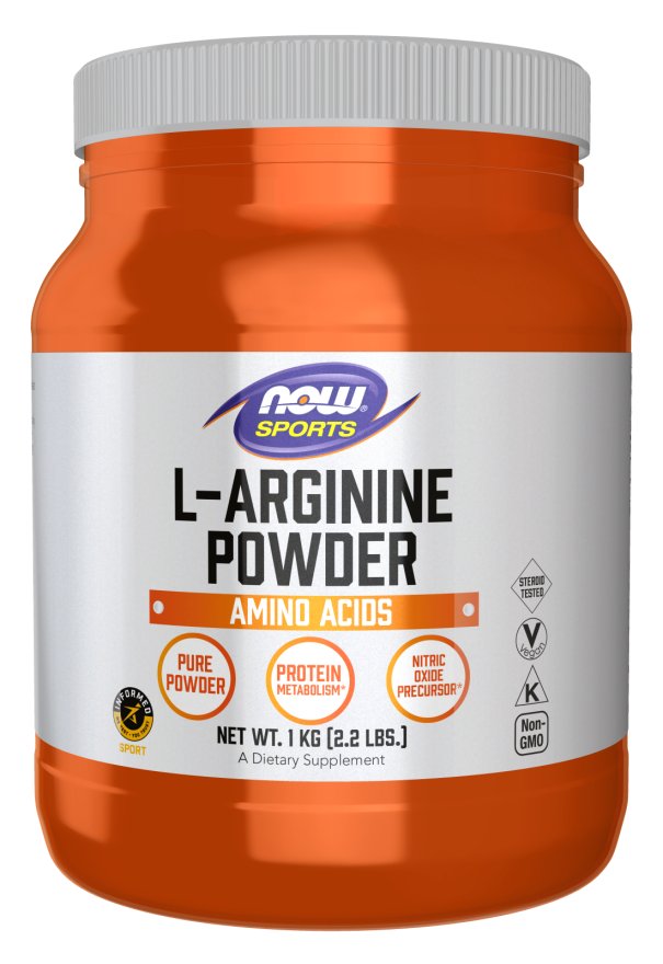 NOW FOODS L-Arginine - L-Arginina w proszku (1000 g)