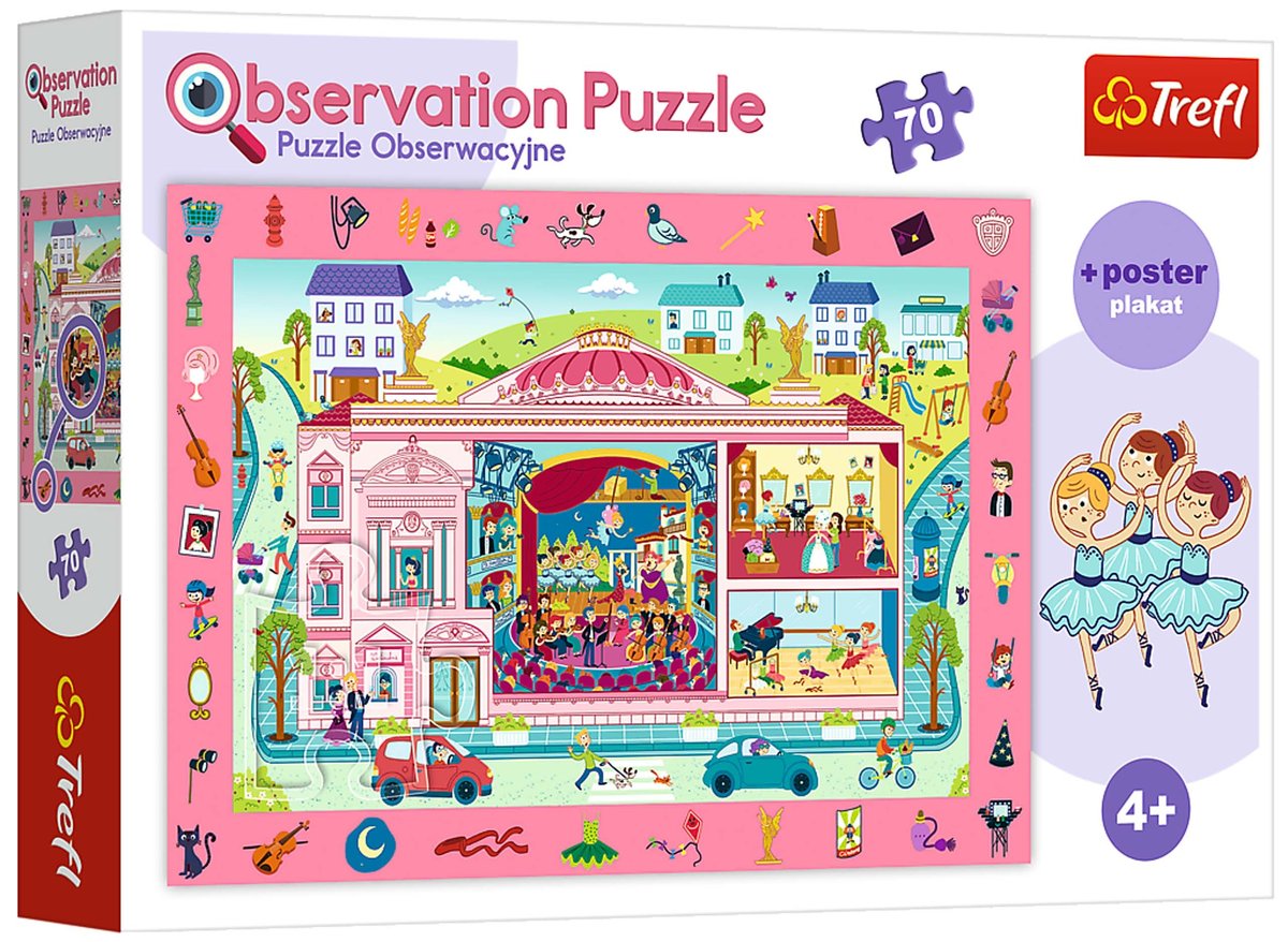 Puzzle obserwacyjne- odwiedzamy operę TREFL