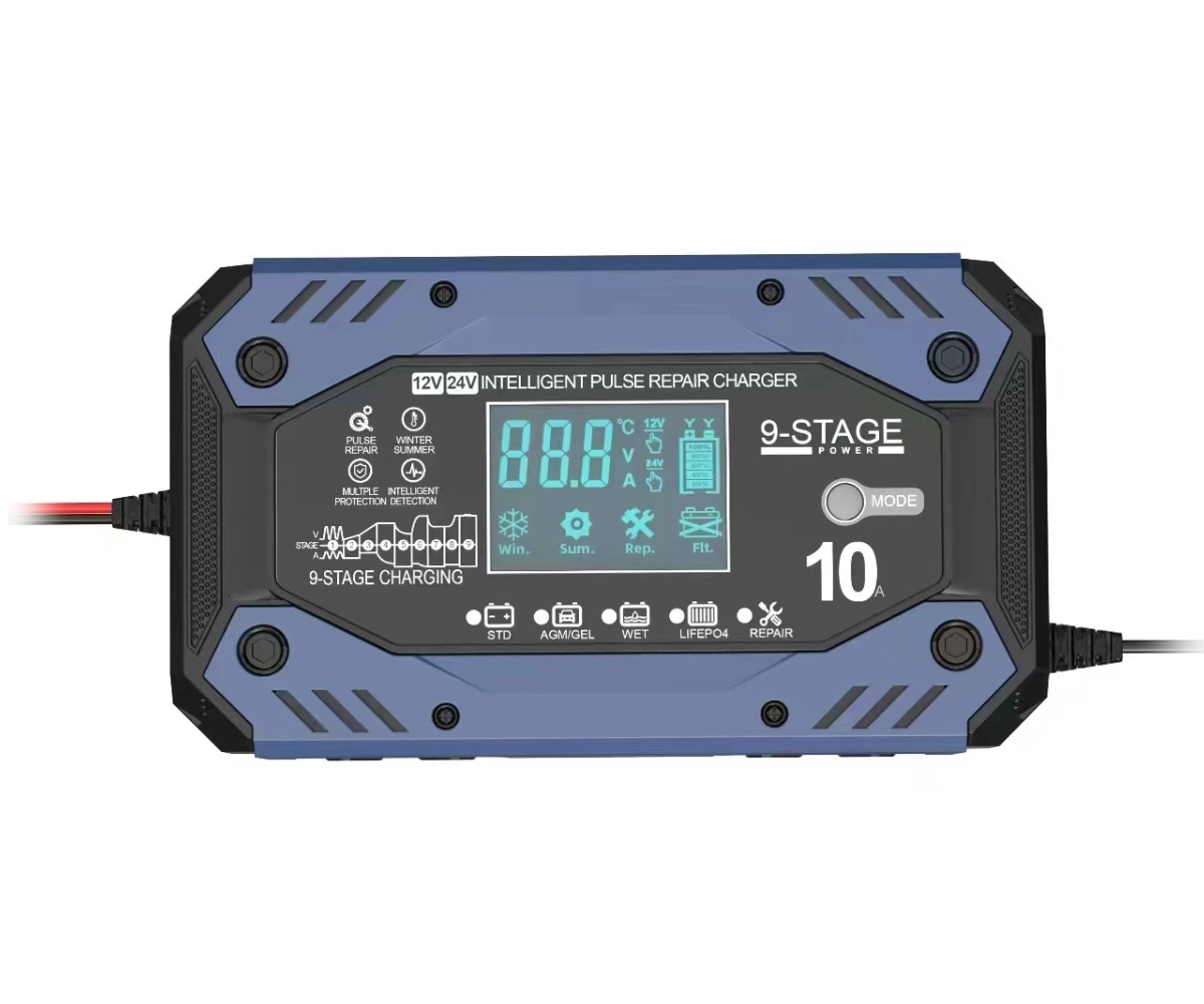 VOLT Polska prostownik do akumulatorów LiFEPO4/AGM 12V/24V (10A/5A)