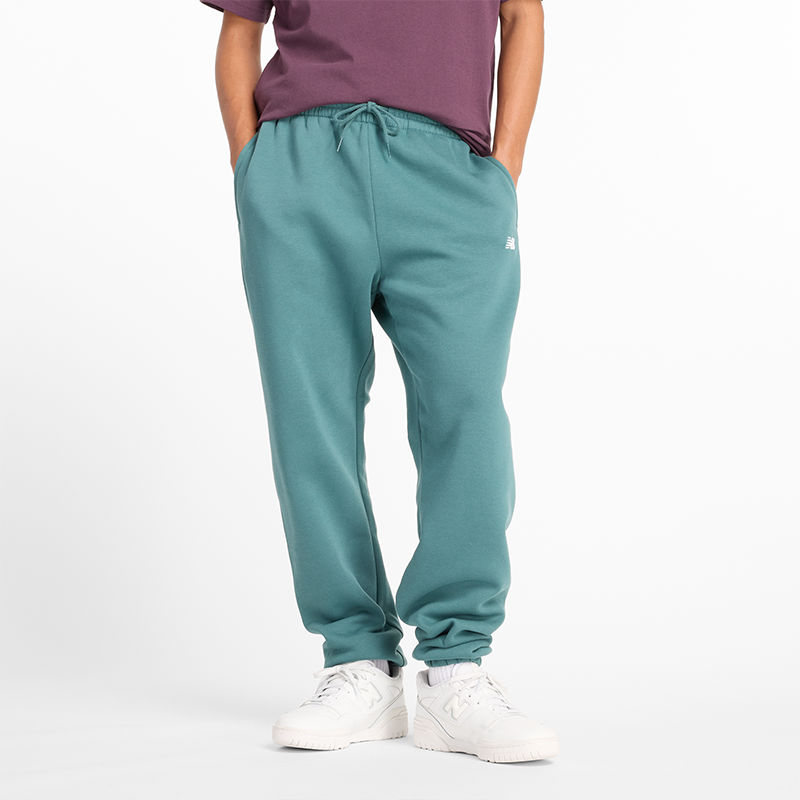 Spodnie męskie New Balance MP41503NUS  niebieskie
