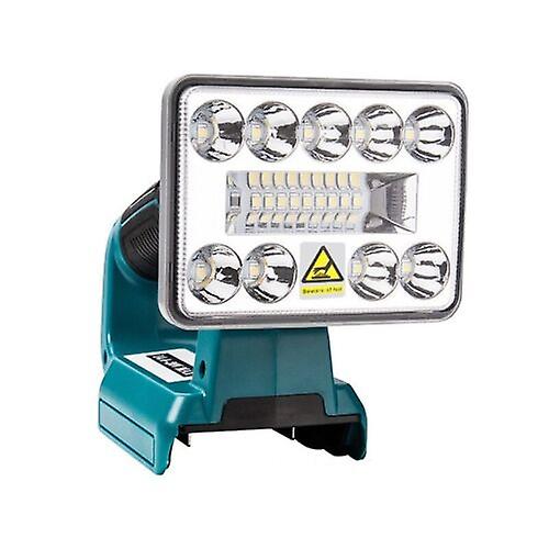 Latarka LED do akumulatora litowo-jonowego Makita 18 V z reflektorem awaryjnym USB B-3 Inch