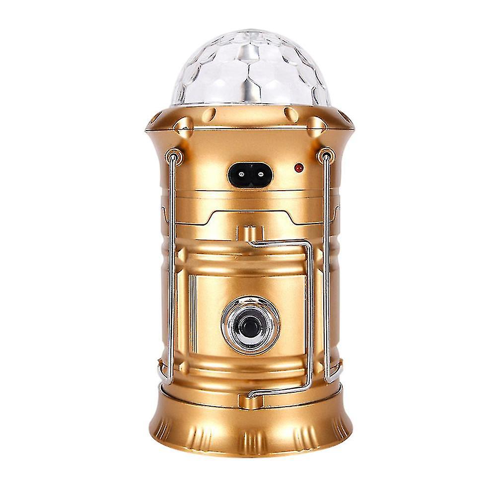 Solar Led Lantern Light Akumulator Outdoor Camping Latarka Torch Stage Disco Lamp