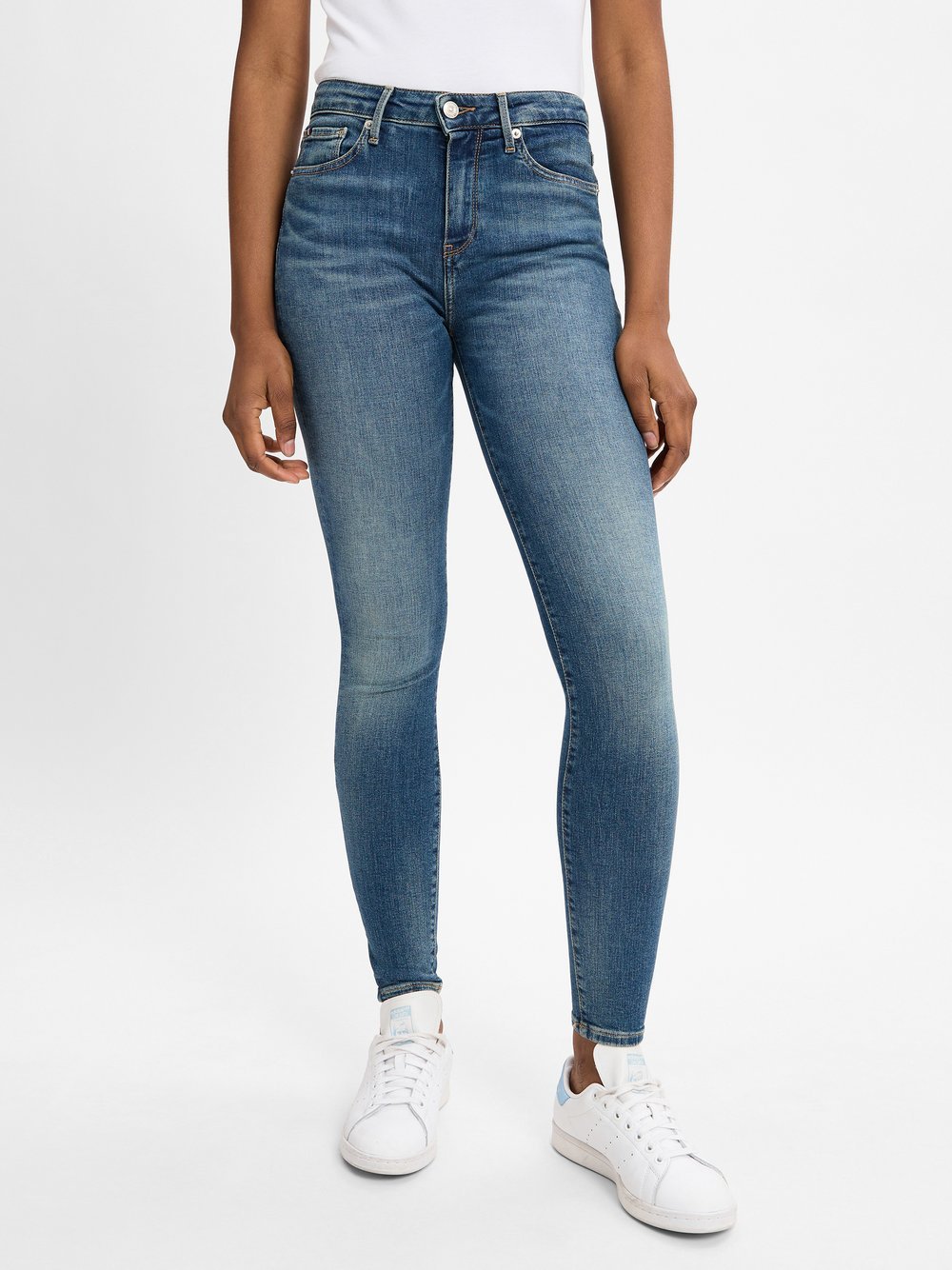 Tommy Hilfiger Dżinsy - Como Kobiety Jeansy niebieski jednolity, 26-30