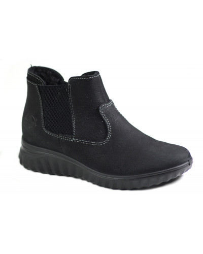 BOTKI RIEKER - 59030-01 BLACK - Rieker