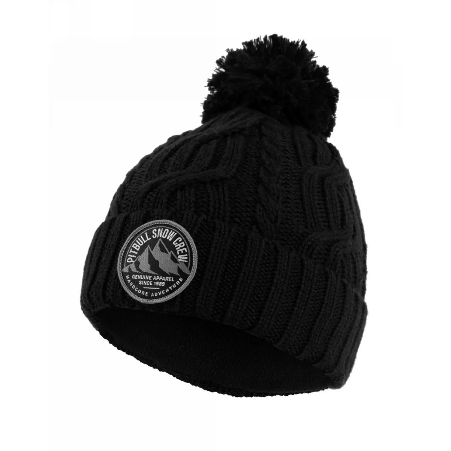 Czapka zimowa Pit Bull Snow Crew - Czarna