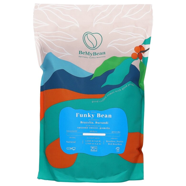 Kawa ziarnista BeMyBean Funky Bean 1kg