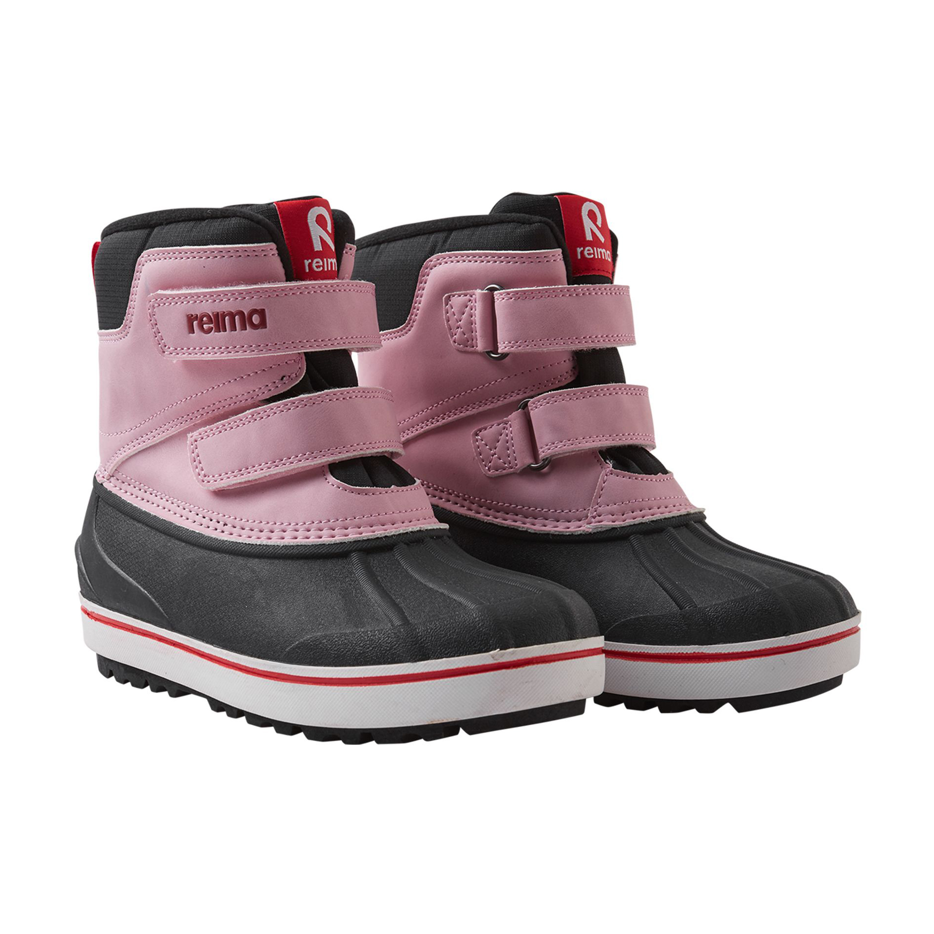 Zimowe buty dla dziecka Reima Coconi grey pink - 24/25