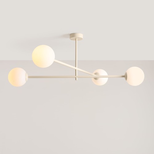 Pinne lampa sufitowa 4xE14 kremowa 1080PL_L9