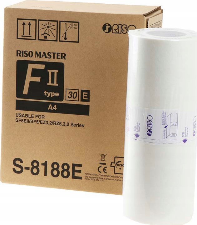 Riso Riso Riso Master A4 Z-Typ 30 neu S-8188E alt S-4250E S-7611 S6977E VE 2 Stück für EZ200 EZ300 RZ200 RZ300