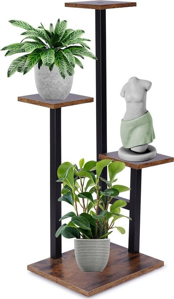 Vilde Kwietnik metalowy 4-poziomowy 84 cm