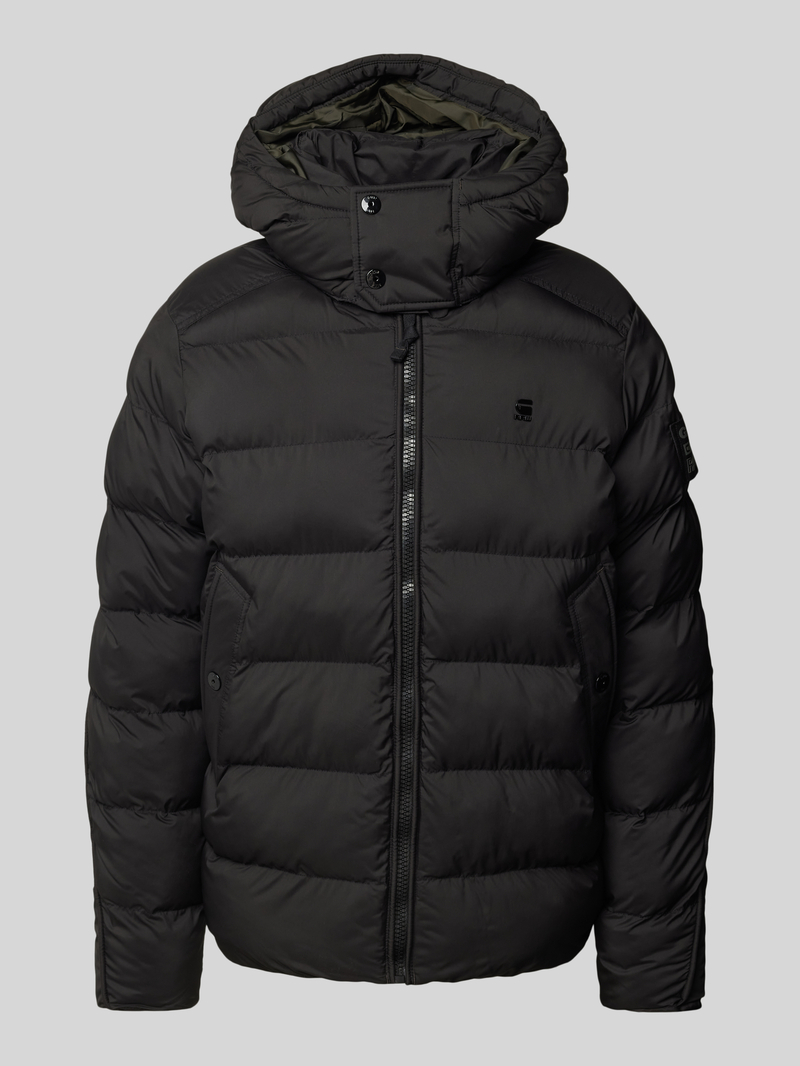 Kurtka pikowana z nadrukiem z logo model ‘Whistler’