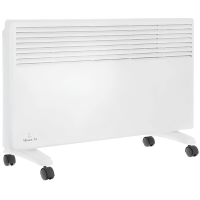 Grzejnik Elektryczny Konwektorowy Miami 2500W Mission Air 2,5Kw Nóżki I Elementy Montażowe W Zestawie Termostat