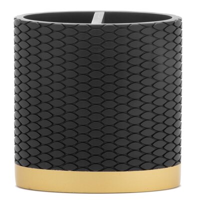 Kubek łazienkowy JOTTA Serea  50756 Czarno-złoty