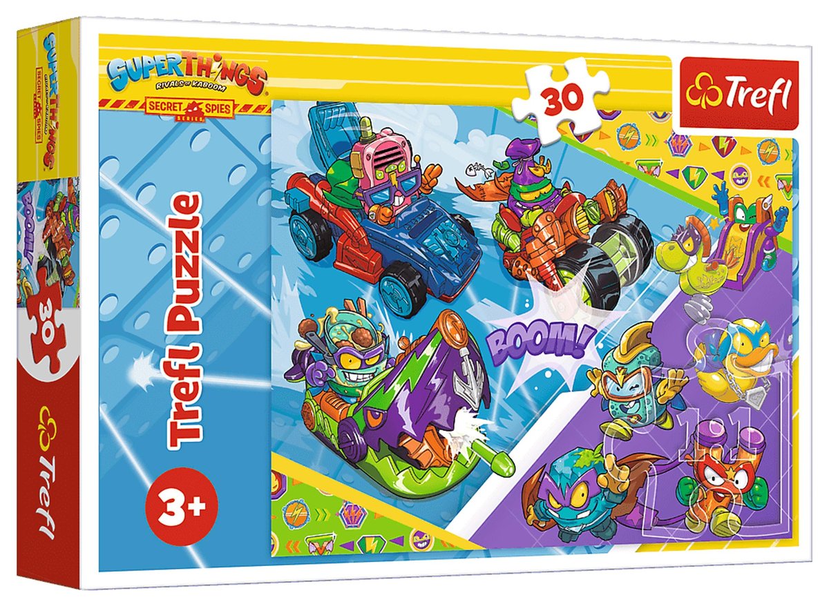 Puzzle Drużyna Super Szpiegów 30 elementów TREFL 3+