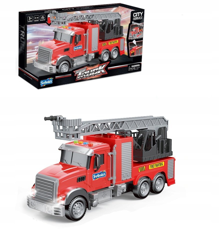 NORIMPEX AUTO POJAZD WÓŻ STRAŻACKI STRAŻ POŻARNA 38x13x20 cm