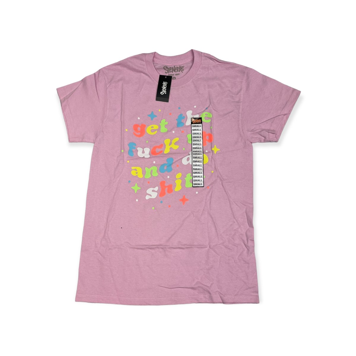 Koszulka t-shirt męski SPENCER'S napisy nadruk M