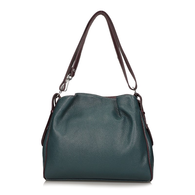 Dwukolorowa torebka skórzana Grosseto Sogno  F22