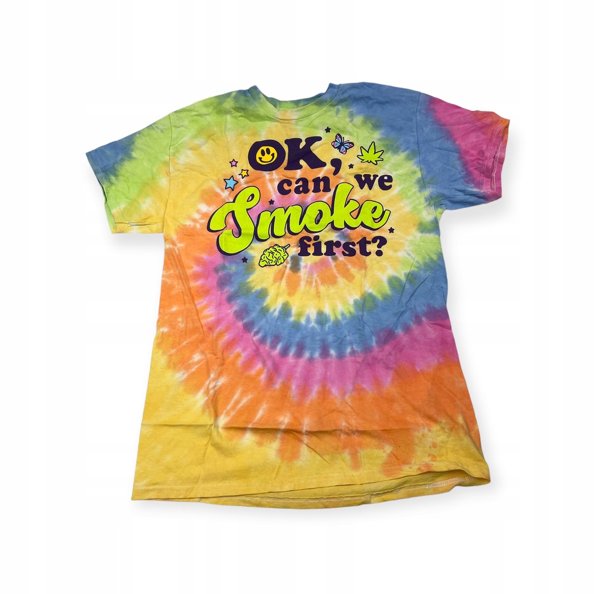 Koszulka T-shirt męski okrągły dekolt SPENCER'S NADRUK XL