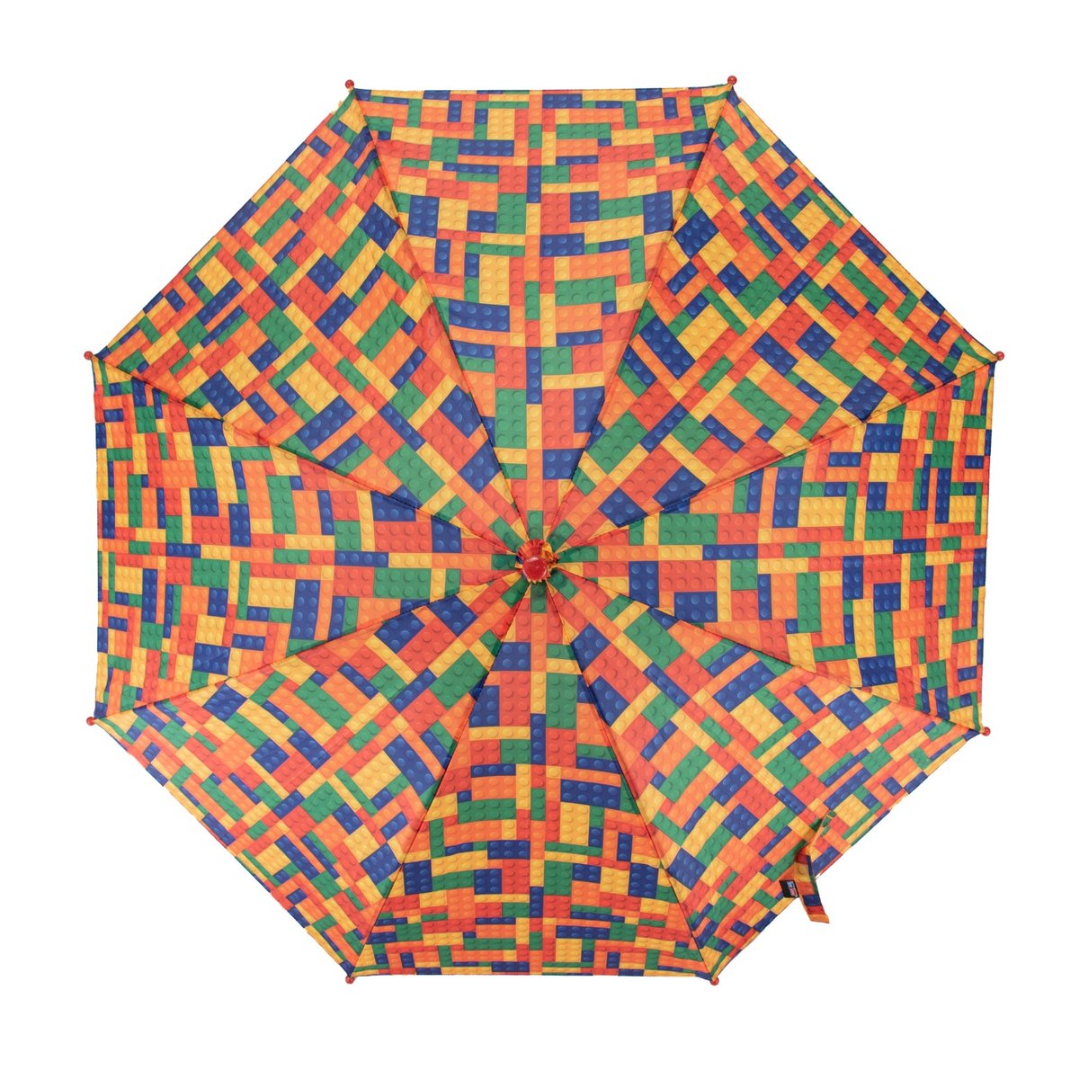 Parasol dla dzieci wielokolorowy wzór klocki Semi Line