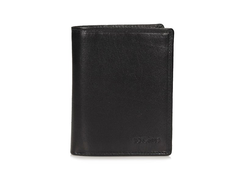 Klasyczny gładki portfel T291