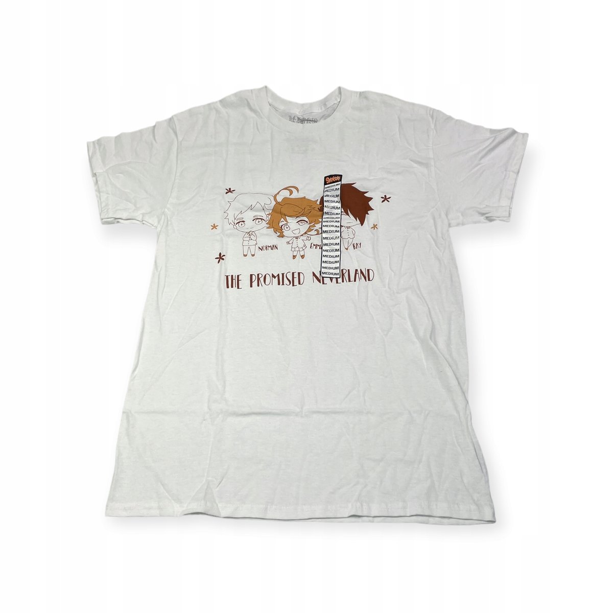 Koszulka T-shirt męski okrągły dekolt SPENCER'S THE PROMISED NEVERLAND M