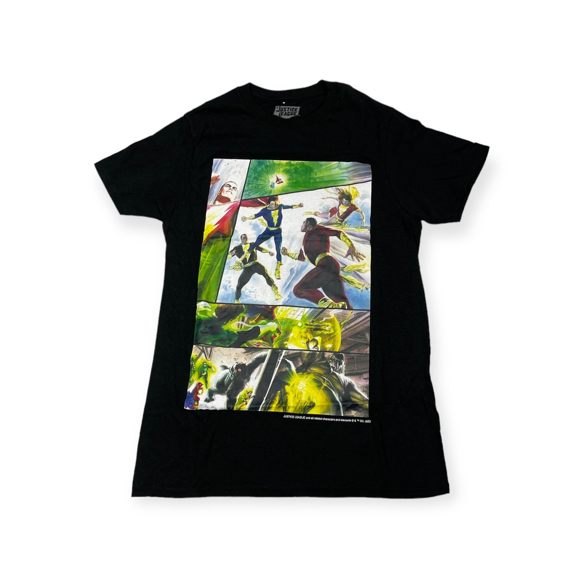 Koszulka T-shirt męski okrągły dekolt SPENCER'S JUSTICE LEAGUE L