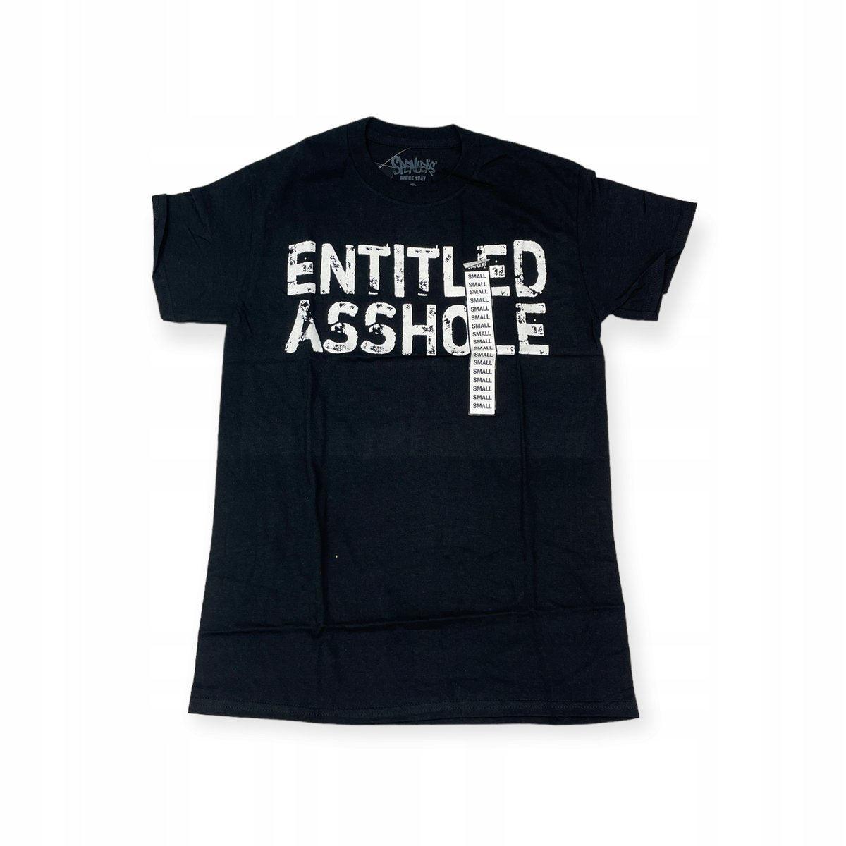 Koszulka T-shirt męski Spencer's czarny napisy M