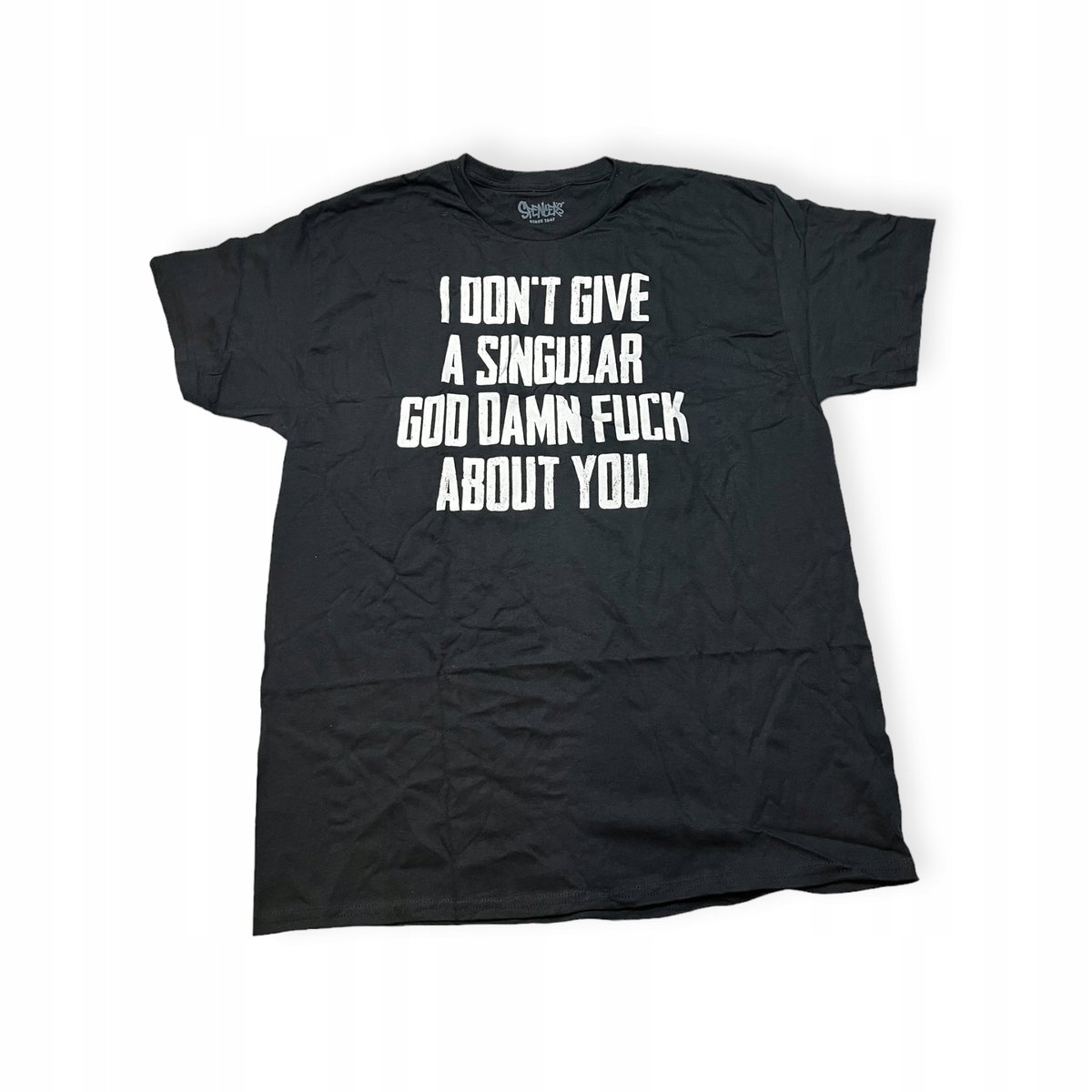 Koszulka T-shirt męski Spencer's nadruk napisy S