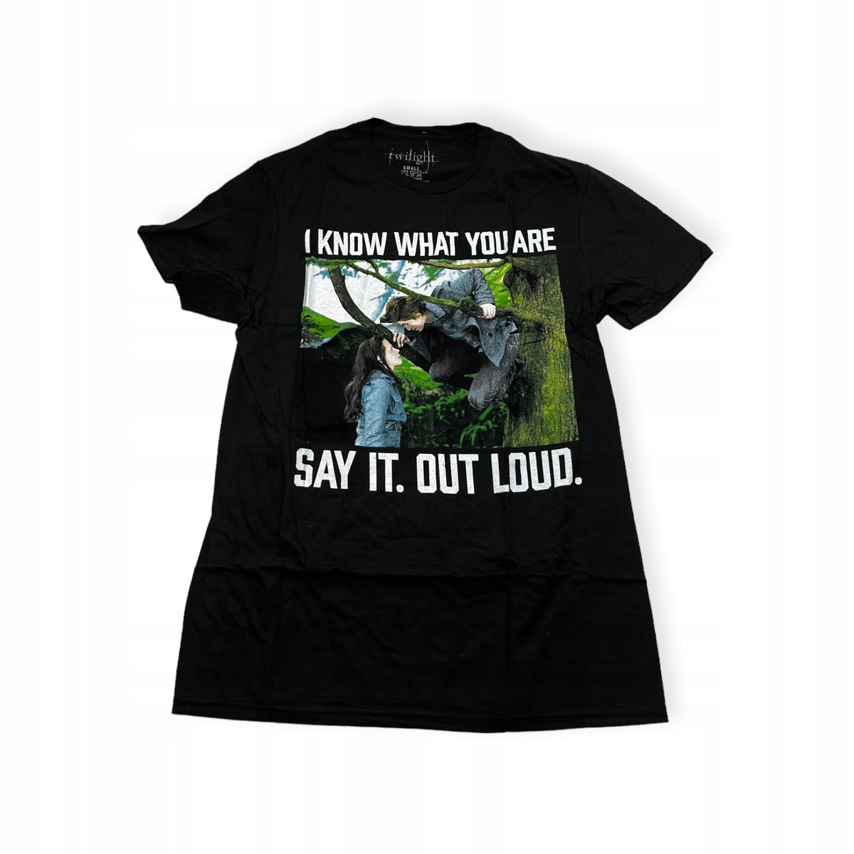 Koszulka T-shirt męski okrągły dekolt SPENCER'S NADRUKS S