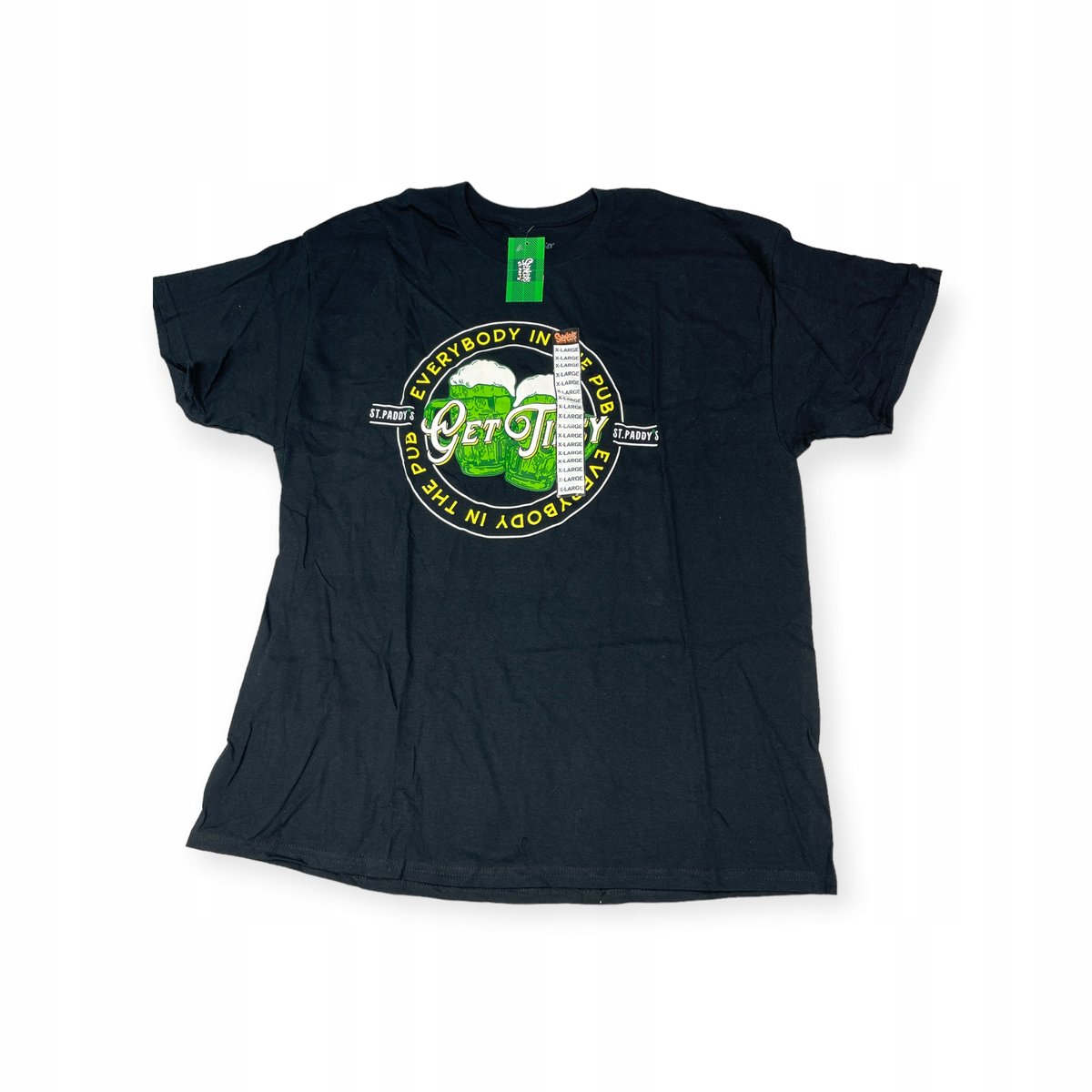 Koszulka t-shirt męski Spencer's nadruk napisy XL