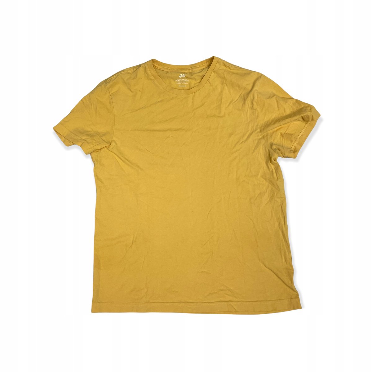 Gładka koszulka t-shirt męski regular H&M M