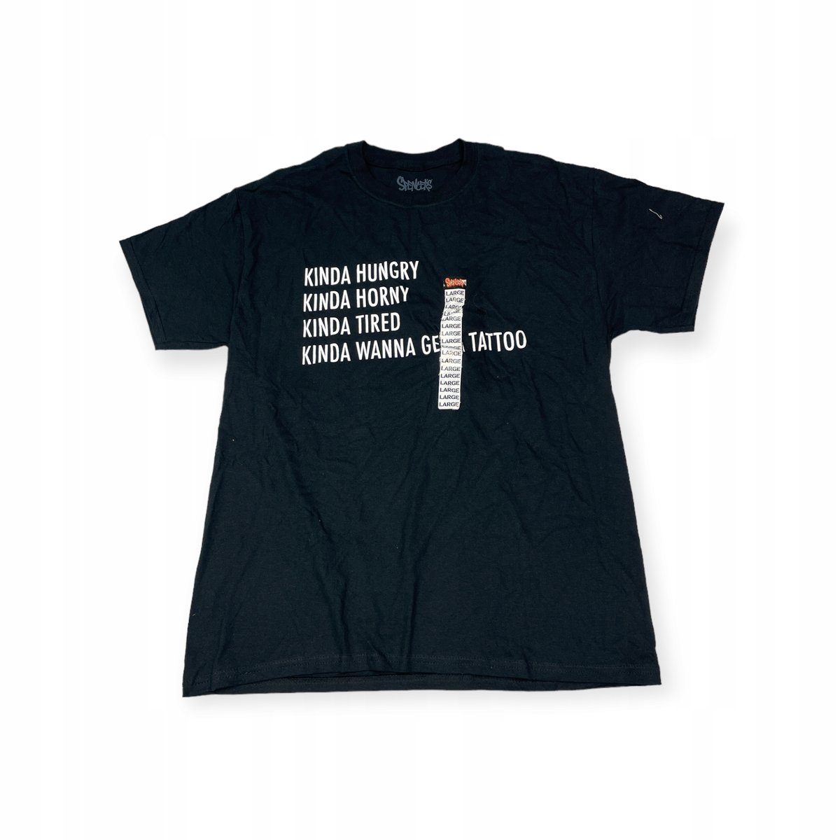 Koszulka t-shirt męski Spencer's czarny napisy L