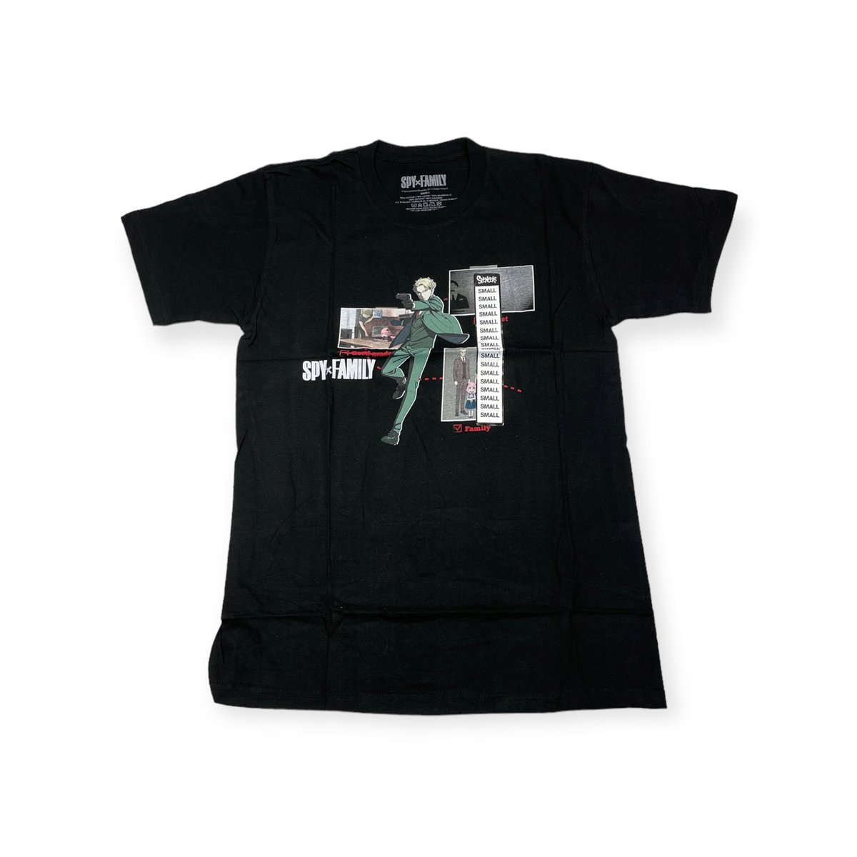 Koszulka T-shirt męski okrągły dekolt SPENCER'S SPY X FAMILY S