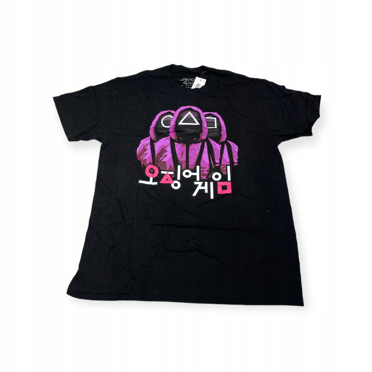 Koszulka T-shirt męski okrągły dekolt SPENCER'S SQUID GAME L
