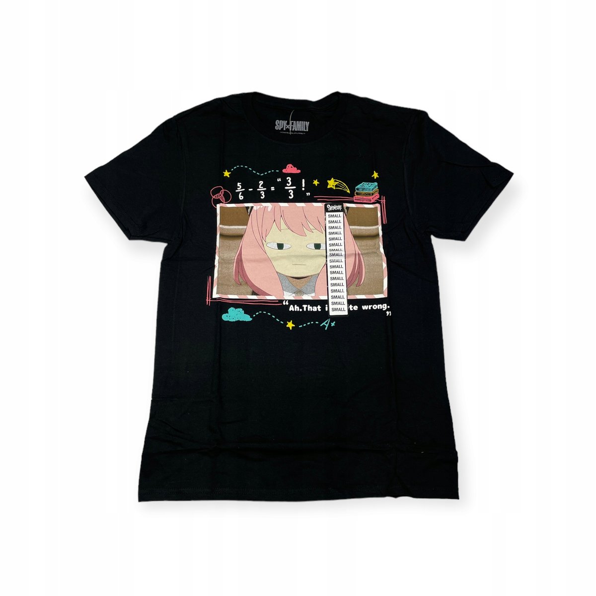 Koszulka T-shirt męski okrągły dekolt SPENCER'S SPY X FAMILY S