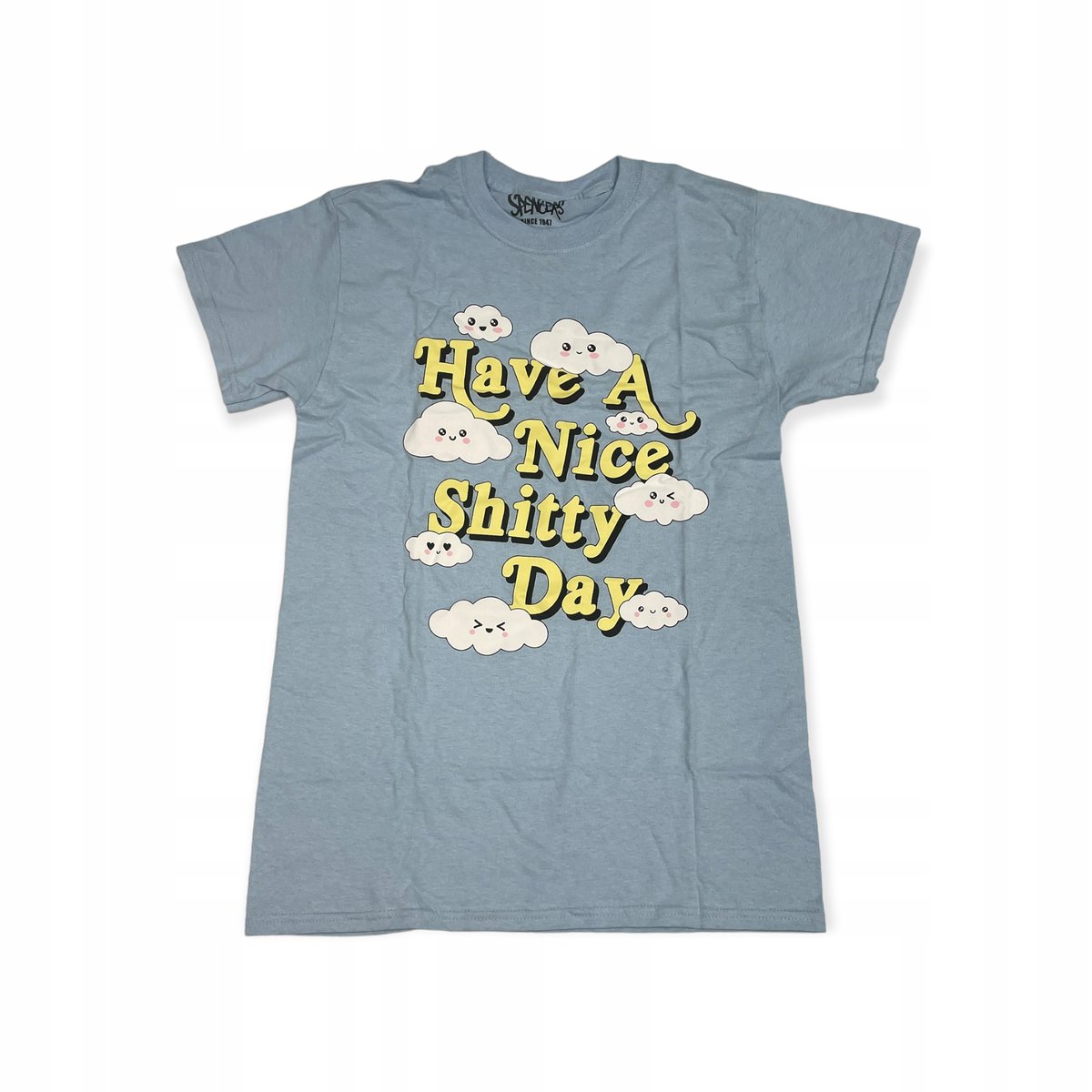 Koszulka t-shirt męski SPENCER'S nadruk napisy S