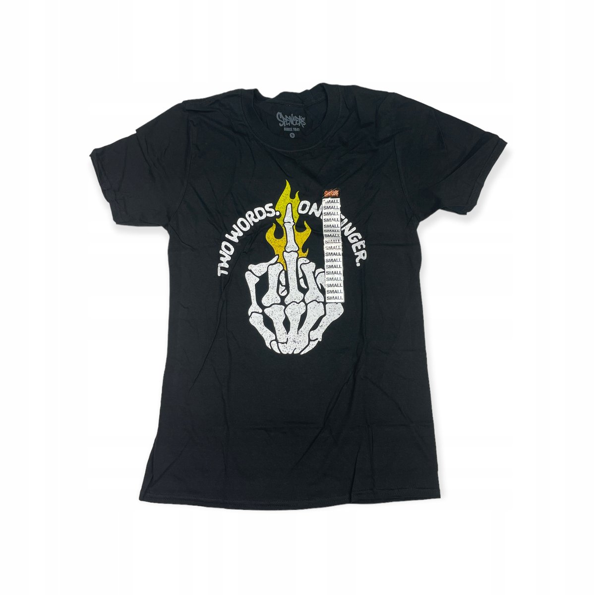 Koszulka t-shirt męski SPENCER'S napisy nadruk M