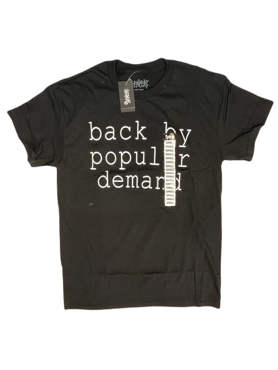 Koszulka T-shirt męski Spencer's czarny napisy L