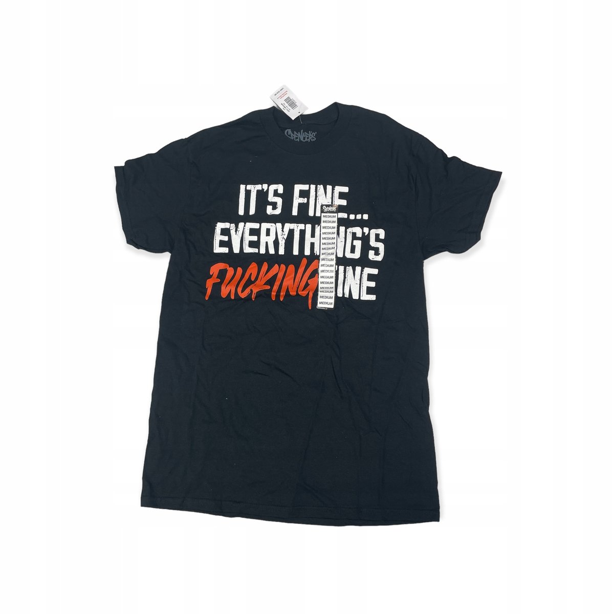 Koszulka T-shirt męski SPENCER'S napisy M