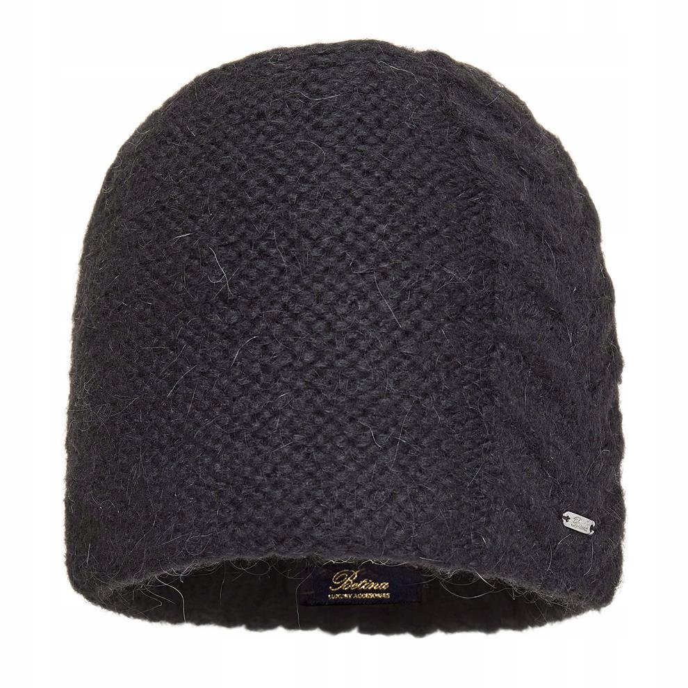 Czapka damska LAVANDA Czarny