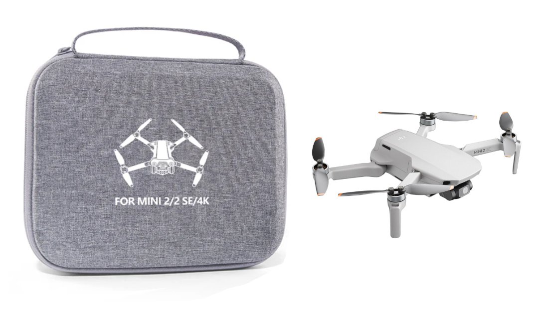 torba GRAY dron DJI Mini 2 / SE / 2 SE / 4K lekka pojemna poręczna